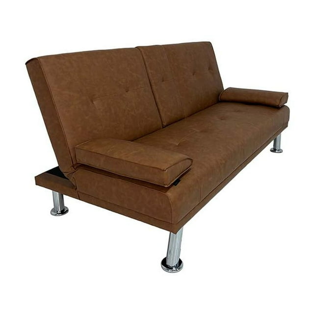 Sofá cama reclinable minimalista Jena CAFÉ
