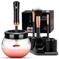 thumbnail image 1 of Makeup Brush Cleaner Dryer, Makeup Brush Cleaner Machine With 8 Rubber, 1 of 5