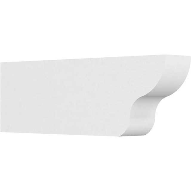 Ekena Millwork RFTP05X10X30GRN 10 x 5 x 30 Po Standard Greensboro Architecture Grade Queue de Chevron PVC