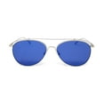 thumbnail image 2 of CALVIN KLEIN CK2163S 044 Sunglasses Matte Sliver Frame Blue Lenses 59 mm, 2 of 4