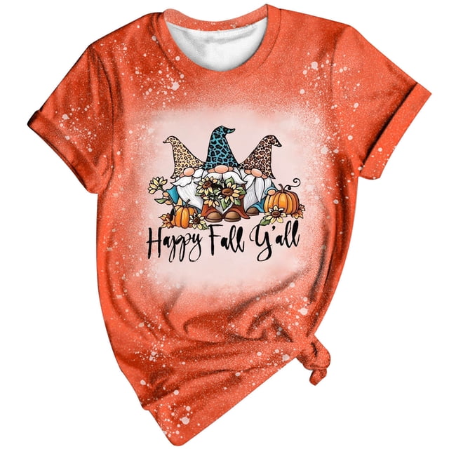 Hauts Habillés à Manches Courtes pour Femmes, Imprimé Graphique Tie-Dye, Col Rond, Coupe Ample, T-Shirt Blouse