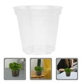 thumbnail image 3 of Zcyifa Clear Orchid Pot 6Pcs 5" Plastic Planter for Indoor/Outdoor, 3 of 10