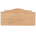 thumbnail image 1 of Blank Wood Signs Hanging Plaque DIY Craft Unfinished Wood Sign for Shop Store, 1 of 8