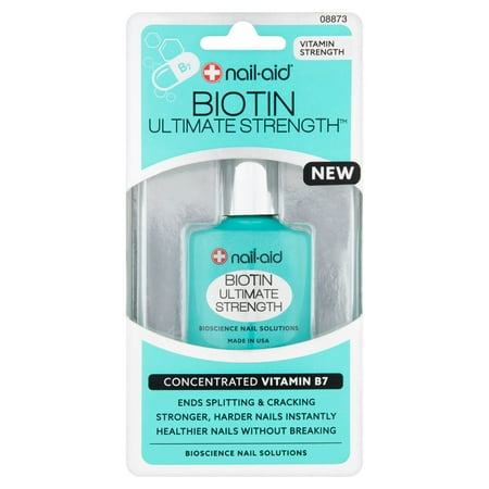 Nail-Aid Biotin Ultimate Strength Bioscience Nail Solutions, .55 fl oz