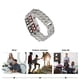 thumbnail image 4 of Reloj de pulsera digital LED estilo lava para hombre, reloj de regalo retro elegante (LED rojo), 4 of 7
