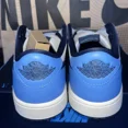 thumbnail image 4 of NEW N I-K-E A i r-Jor-dan 1 Low OG Obsidian Blue Sail Men's Size 8.5 NBY CZ0790-400, 4 of 6