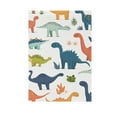thumbnail image 6 of Yayeee Garden Flag 12" x 18" Double Sided Outdoor Yard Lawn Holiday Decorations, Dinosaur Pattern, 6 of 6