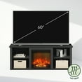 thumbnail image 6 of Furinno Jensen No Heat Decorative Electric Fireplace TV Stand, Entertainment Center for TV up to 60 inch, Americano, 6 of 7