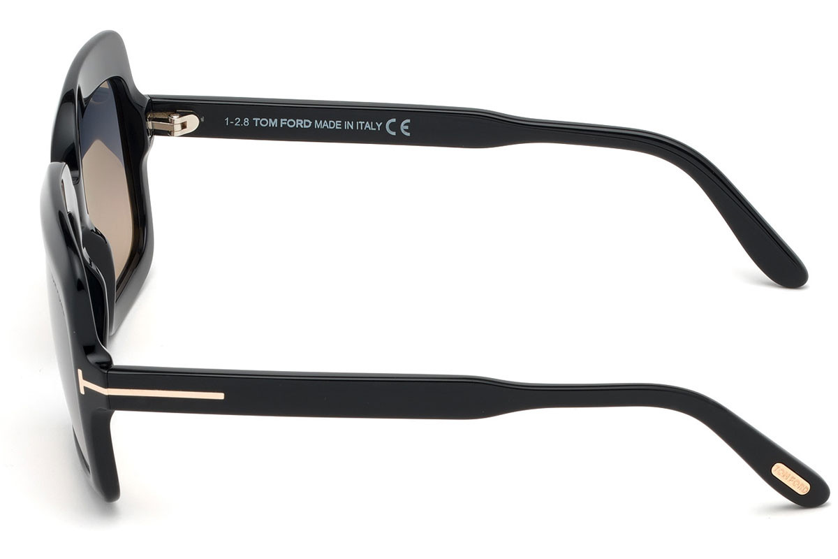 Tom Ford FT0688 01B Black Rectangle 