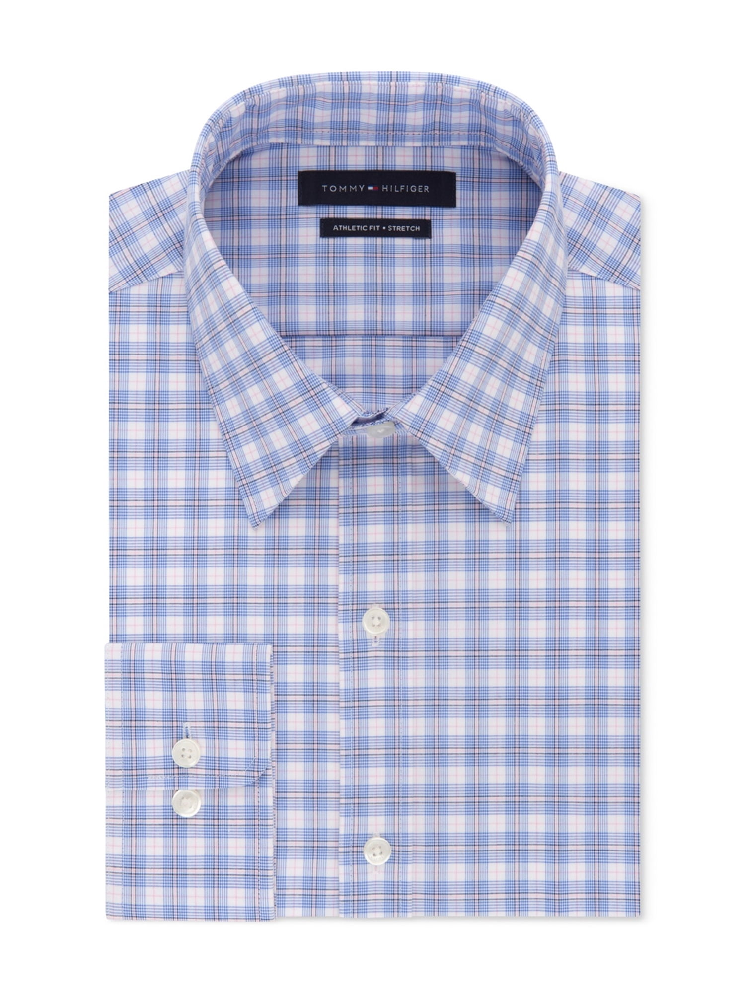 blue button up dress