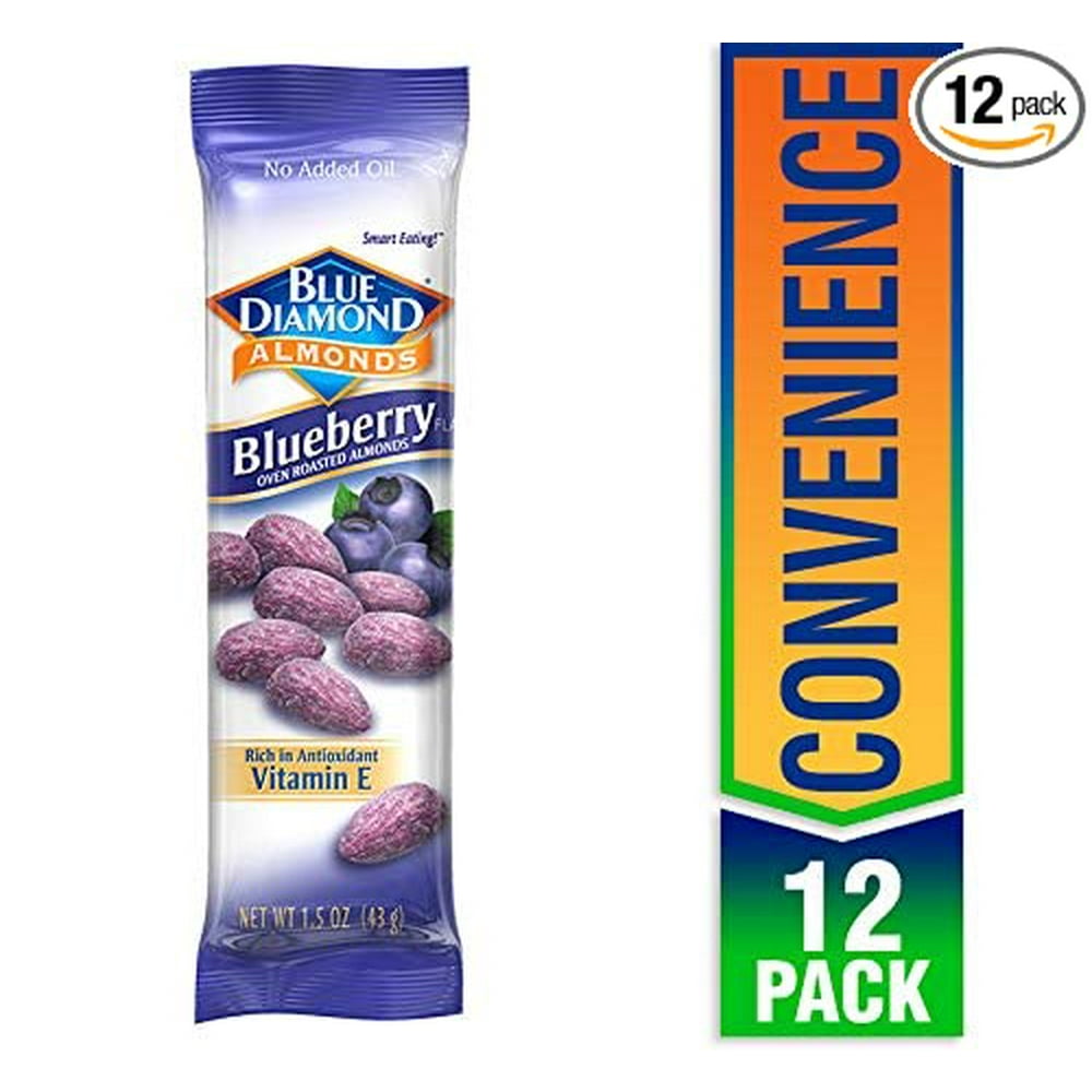 Blue Diamond Blue Diamond Almonds Almonds, Blueberry 1.5 OZ,, 1.5 oz
