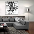 thumbnail image 5 of Epic Art 'Cat Face' by Pechane, Acrylic Glass Wall Art, 36"x36", 5 of 8