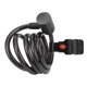 thumbnail image 2 of Candado de seguridad para motocicletas y bicicletas resistente con huella dactilar para uso en exteriores con cable de acero resistente al agua y resistente al agua, 2 of 8