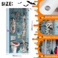 thumbnail image 3 of asddcavvf Window Stickers Window Clings Scary Window Decoration With Door Decal Jungle Stickers, 3 of 4