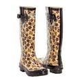 thumbnail image 2 of Women Rubber Rain Boots with Cotton Lining, Animal Camo, 2 of 2
