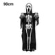 thumbnail image 1 of Capa Disfraz de Halloween Abrigo de fiesta Scary Cosplay Bata de poliéster para niños adultos, niños, protector facial, guantes Vogacara HA007392-03, 1 of 6