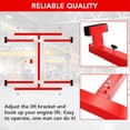 thumbnail image 4 of QinaQin Adjustable Truck Bed Lift, 800-Pound Heavy-Duty Steel Bed Support Frame, Extendable From 43.3 Inches To 79.3 Inches, 4 of 7