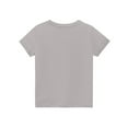 thumbnail image 4 of Xyxonk Girls Fall Short Sleeve Shirt Girls Tops Kids Crewneck T Shirts Size 10-12 Cute Basic Tween Girls Clothes Trendy Fall Outfits Size 10 Girls Clothes Light Gray 140, 4 of 7