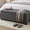 Dark Gray, variant on EDX 43 lnch Storage Ottoman Bench with Removable Cover, Upholstered Bed Bench for Living Room, Bedroom
