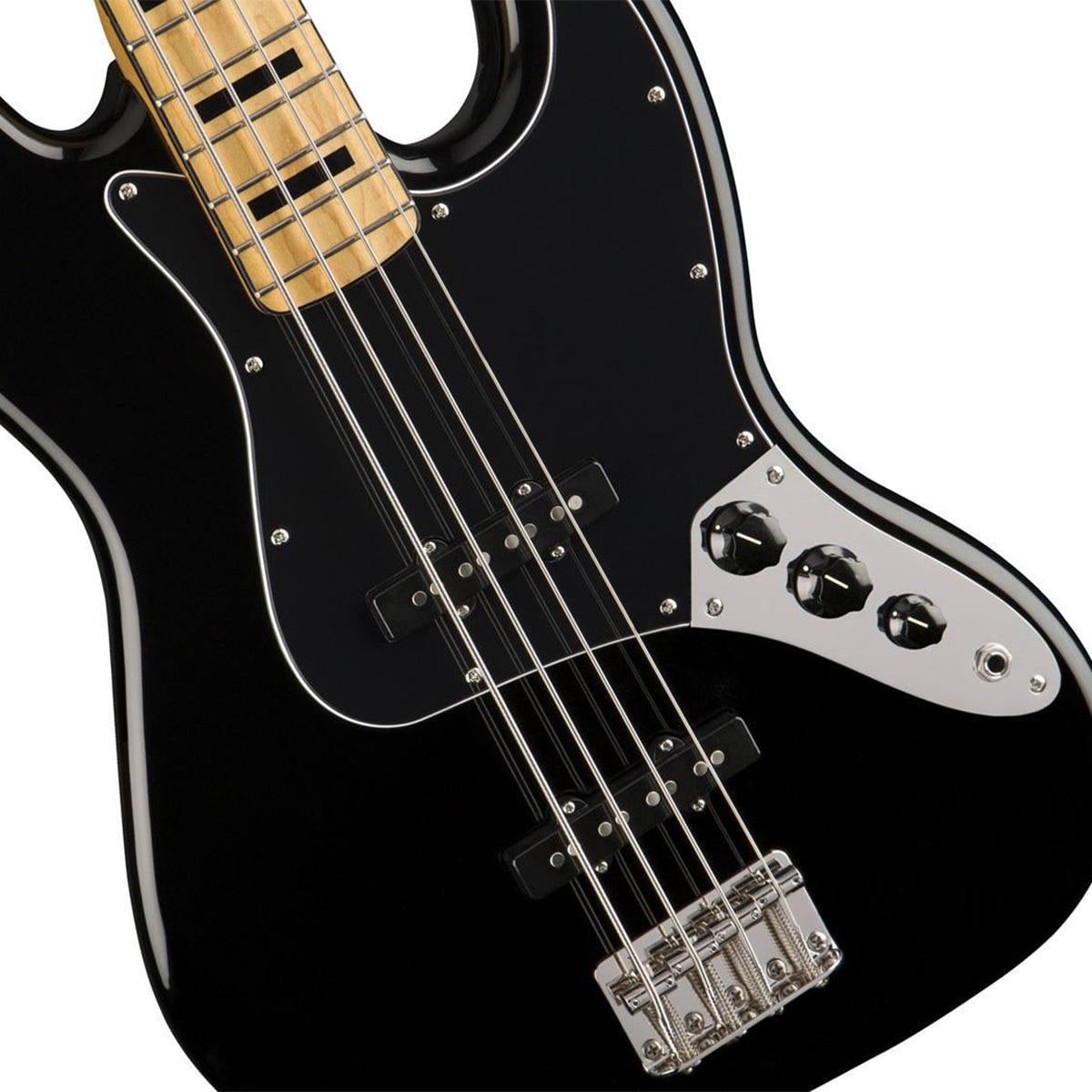 Squier Aff. Jazz Bass MN Black – United States
