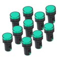 thumbnail image 4 of Indicator Light, Built-in Screw-type Wiring High Efficiency Energy Saving 10PCS Signal Indication Lamp  For Equipment For Instruments And Meters, 4 of 8