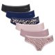 thumbnail image 1 of Sloggi Slip hipster para mujer, paquete de 6 - GO Crush Hipster C6P, pantalón, algodón elástico Azul/Negro/Rosa L (Large), 1 of 7