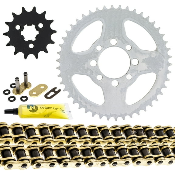 Niche Sprocket Chain Set for Kawasaki KE100 14/46T 428 X-Ring Motorcycle MK1004955