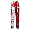 thumbnail image 4 of WXLWZYWL Halloween Sweatpants for Women Scary Bloody Splash Print Fleece Lined Bottoms Gym Workout Pants Halloween 2024 Fall Jogger Pants, 4 of 5