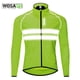 thumbnail image 2 of WOSAWE - Chaqueta cortavientos ultraligera para ciclismo, reflectante, para hombre, resistente al viento, para bicicleta de montaña, para correr, 2 of 5