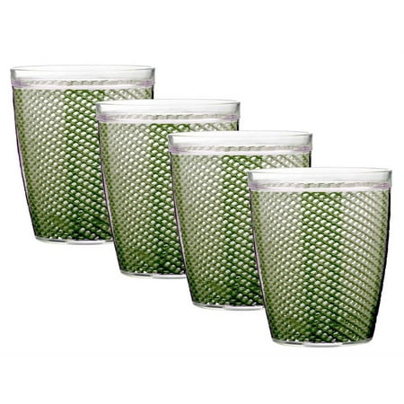 

14 Oz. Doublewall Drinkware in Kale Green - Set of 4