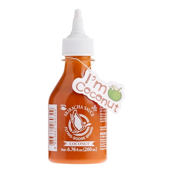 Flying Goose Sriracha Coconut Hot Chili Sauce 6.7 oz. 2 each Pack of 3