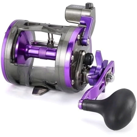 Level Wind Trolling Reel – Line Ecounter Baitcasting Fishing Reel 3.8:1 Gear Ratio Corrosion-Resistant – for Saltwater/Freshwater Bass Catfish-Right$$Sport & Recreation Other