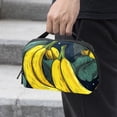 thumbnail image 2 of Banana Waterproof Oxford Fabric Storage Pouch for Electronic Devices - Cord Organizer, Hard Drive Bags, Canvas Storage Box Small, Charger Cord Organizer - 5.9x9.44x3.14 in, 2 of 6
