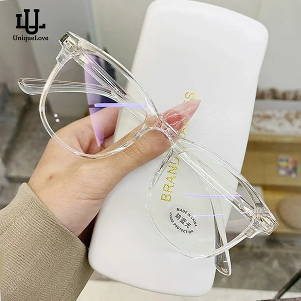 Lentes transparentes hombres hotsell