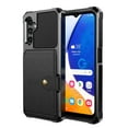 thumbnail image 7 of Tarise Galaxy A54 5G Wallet Case, RFID Blocking Card Holder Slot Kickstand Magnetic Button Closure Women Men Heavy Duty Shockproof Rugged Back Case Cover for Samsung Galaxy A54 5G 2023, Black, 7 of 7