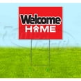 thumbnail image 1 of Welcome Home (18" x 24") Yard Sign, Includes Metal Step Stake, 1 of 6