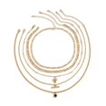 thumbnail image 3 of Alliage de collier multicouche Femmes: Collier Collier Collier Collier Collier Collier, 3 of 10