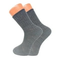 thumbnail image 4 of Loose Fitting Socks for Women Soft Crew Socks 3 Pairs Size 9-11 - S-2, 4 of 8