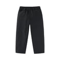 thumbnail image 5 of Boys' School Uniform Twill Pants, Flat Front & Comfortable Waistband with Pockets 4-15 Years Black 10-11Y, 5 of 5