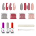 thumbnail image 1 of Kit de uñas con polvos de inmersión Sns, paquete DIY (rosa y ahumado): colores de uñas de inmersión duraderos para una base ungueal más fuerte. Color de uñas con polvos de inmersión para quienes disfr, 1 of 1
