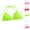 Light Green, variant on Triangle Bikini Top for Women String Halter Push Up Bathing Suits Top Swimsuit Tops