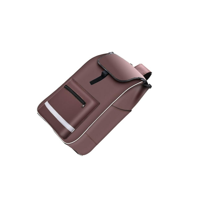 QualitChoice Sac de Remplacement pour Panier d'Achats Portable pour Chariots d'Intérieur Épicerie Brun 55x30x19 cm