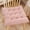 Pink#1109, variant on Memory Foam Seat Cushion for Office Chair, Thick Comfort Pad for Long Sitting, Soft Desk Chair or Floor Pillow for Home and Dorm Use