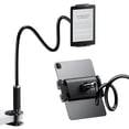 thumbnail image 1 of Flycoco Soporte Para Tableta Con Cuello De Cisne [Actualizado] Clip De Soporte Con Brazo Largo Flexible Para Cama Compatible Con Ipad Pro Air/Iphone/Kindle Fire/Switch U Otro Dispositivo De 4 A 13 Pul, 1 of 7