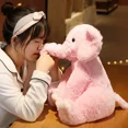 thumbnail image 6 of 45CM Soft Elephant Plush Large Elephant Toy Stuffed Animals Plushies Pillow Accompany Doll Gift, 6 of 9