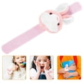 thumbnail image 2 of Stuffed Rabbit Slap Bracelet Plush Animal Wrist Bracelet Slap Band Animal Theme Slap Band, 2 of 9