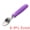 Purple 8.9in, variant on Unique Bargains Stainless Steel Ice Cream Scoop for Easy Use and Clean Purple 8.9in