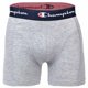 thumbnail image 2 of Champion Calzoncillos bóxer para hombre, pack de 4 - algodón, logo en cintura, color liso Gris M (Medium), 2 of 5