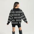 thumbnail image 2 of Women's Gameday Couture  Black Oregon Ducks Hype Era Sweatshirt, 2 of 5
