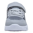 thumbnail image 4 of NEWMALL Girls LED Light Up Sneakers Kids Low Top Shoe (9 Toddler,Grey), 4 of 7